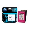 Cartucho Original HP 662 Tricolor, 100 Páginas (CZ104AL)