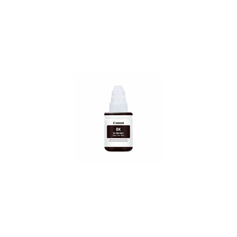 Tinta Original Canon GI-190 70ml, Color Negro