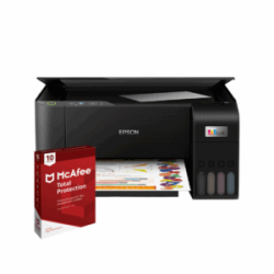 Multifuncional Epson L3210 + McAfee Total Protection (10 Dispositivos)