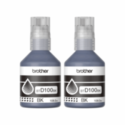 Kit 2 Tintas Negras Brother BTD100BK