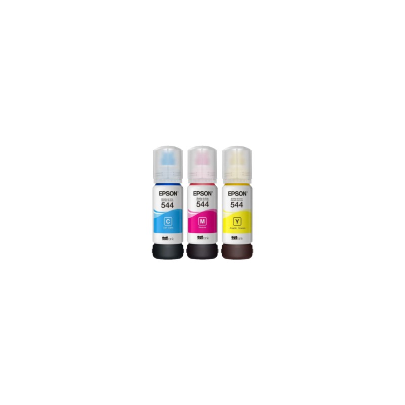 Kit 3 Tintas Epson T544 Cyan, Magenta y Yellow