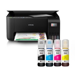 Multifuncional Epson Ecotank L3250 + Kit de tintas T544