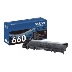 Toner Brother TN660 Negro 2600 Páginas