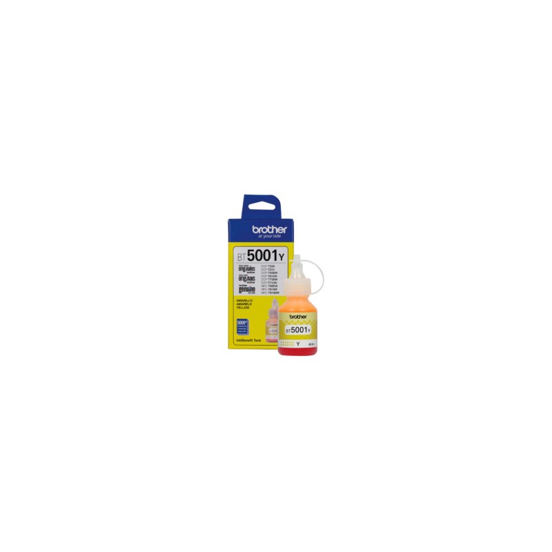 Tinta Original Brother BT5001Y 48.8ml, Color Yellow