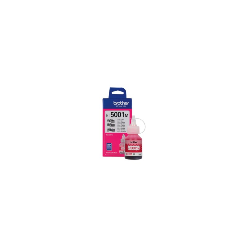 Tinta Original Brother BT5001M 48.8ml, Color Magenta